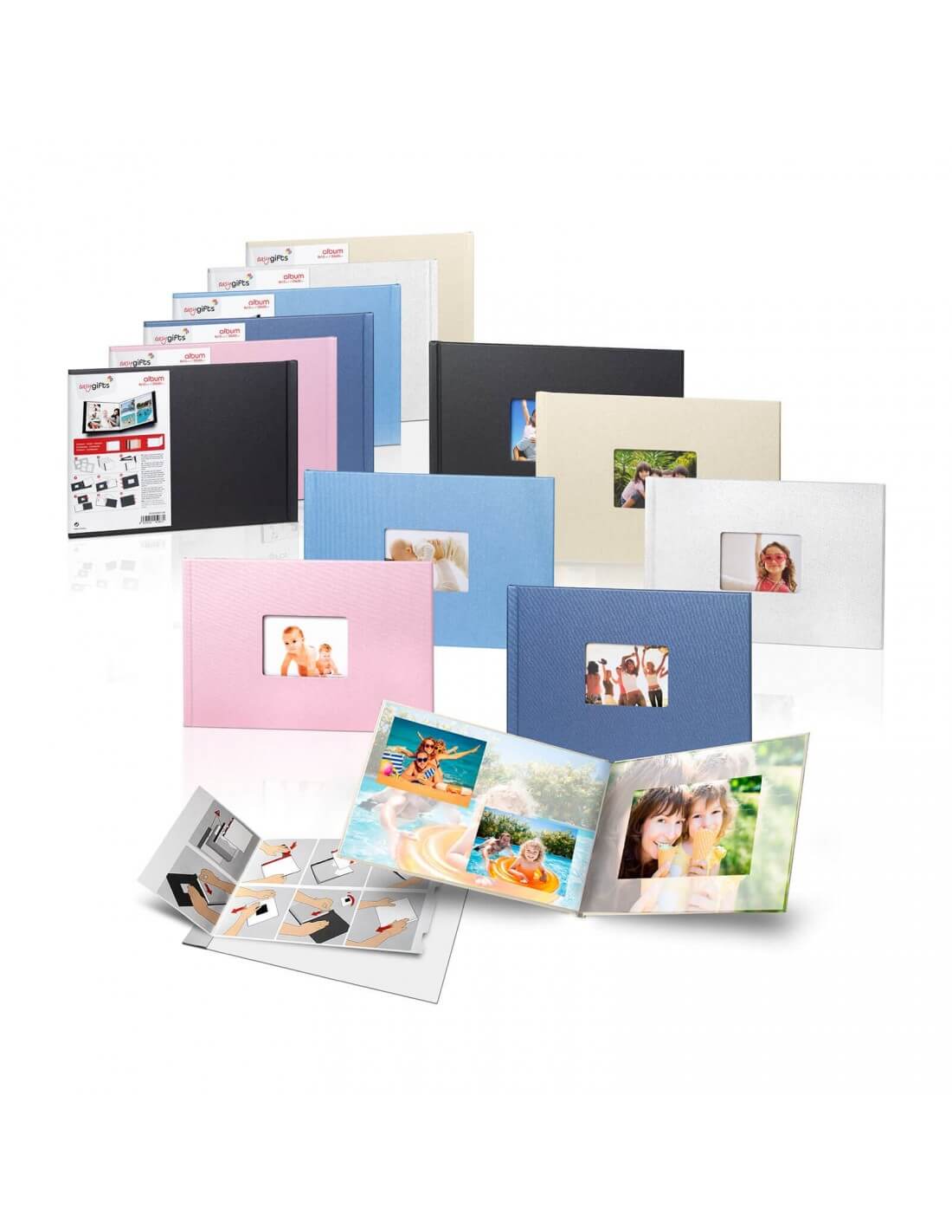 INSTANT photo book 15x20 with window