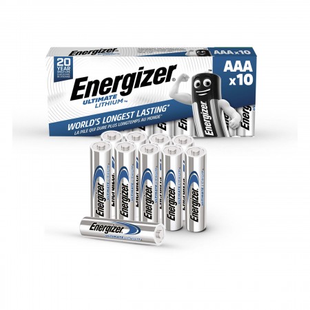 L92 Ultimate Lithium™ AAA batteries, pack of 10